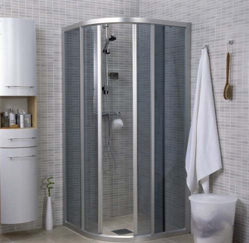 If� Solid SVR, kvartsrund dusjvegg