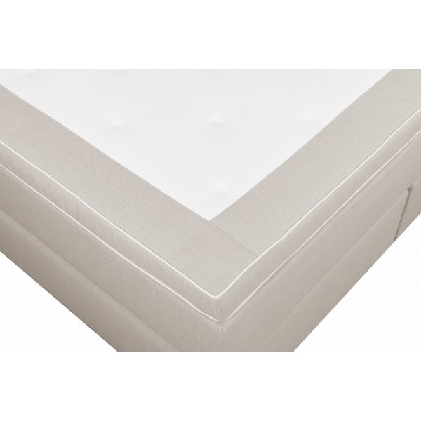 Kontinentalseng 180x200 cm beige pocketfj�rer 5 soner