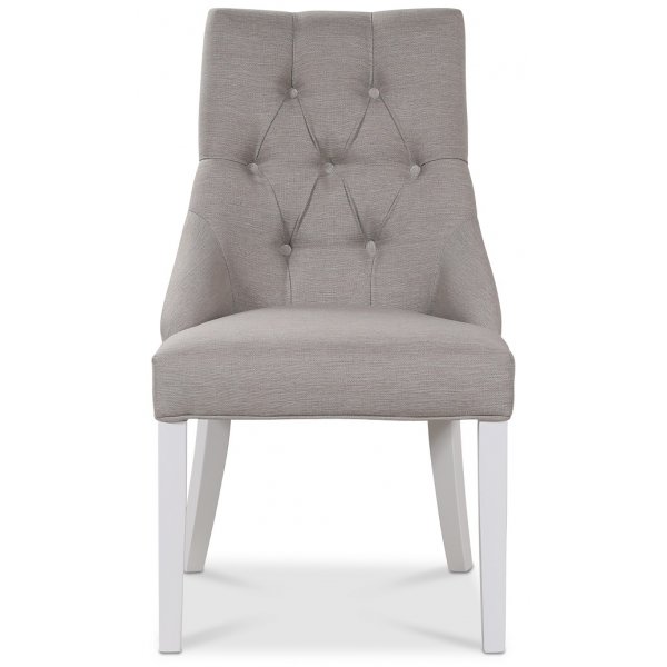Spisestol med håndtak (Beige/hvit) Spisestol med håndtak (Beige/hvit)