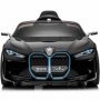 Elbil for barn BMW i4 | 12V  2x25W | 7Ah | Svart
