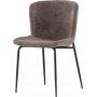 Modesto spisestol - Brun boucle