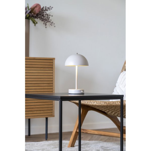 Holt oppladbar LED bordlampe - Sand