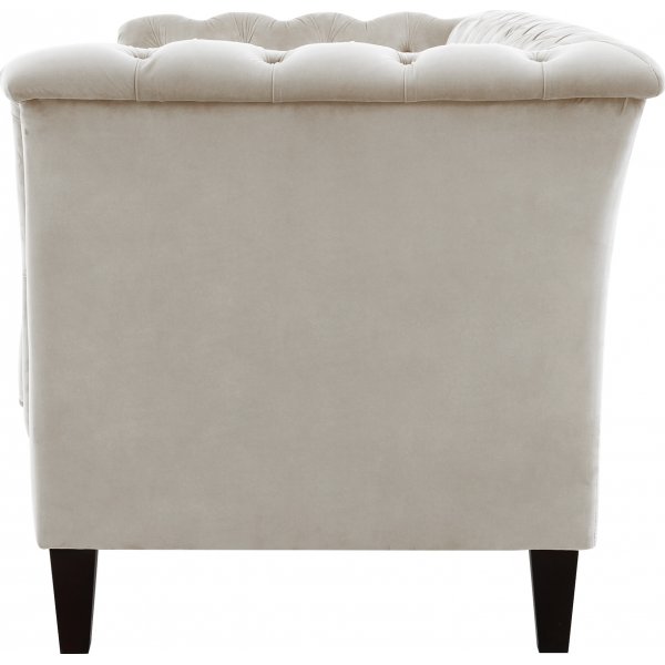 Sofa 3-seters Chesterfield beige - Milton