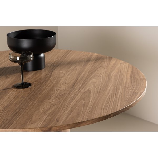 Spisebord Ø110 cm brunt - Olivia Spisebord Ø110 cm brunt - Olivia