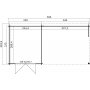 Attefall hus Samantha - 17,9 m² Attefall hus Samantha - 17,9 m²