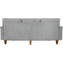 Howard 3-seters sofa grå 225 cm Howard 3-seters sofa grå 225 cm