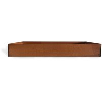 Corten stålpotter rektangulær - 20x60x80 cm Corten stålpotter rektangulær - 20x60x80 cm