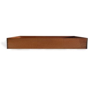 Corten stålpotter rektangulær - 20x60x80 cm Corten stålpotter rektangulær - 20x60x80 cm