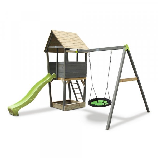 Leketårn Aksent med kompishuske Leketårn Aksent med kompishuske