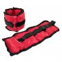Vektmansjetter - 2 X 1,5 kg rd