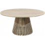 Salt rundt kjegleformet spisebord D150 cm - Gr teak