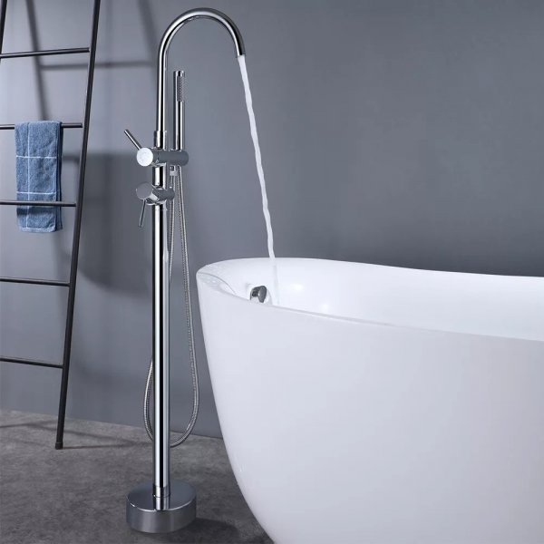 Badekarbatteri Sirius - Krom