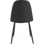 Svart fl�yelsstol - Carisma
