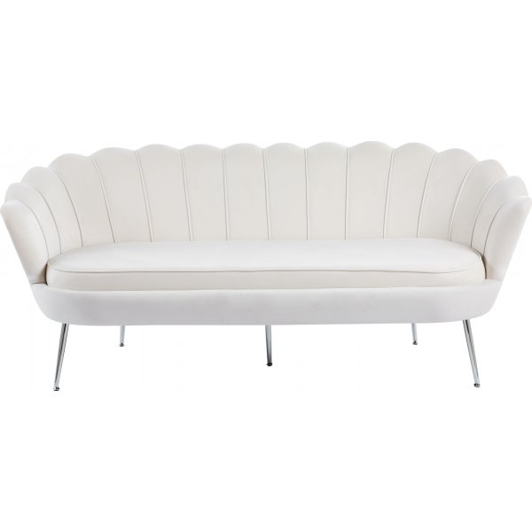 Sofa off-white 3-seter - 180 cm - Kingsley Sofa off-white 3-seter - 180 cm - Kingsley