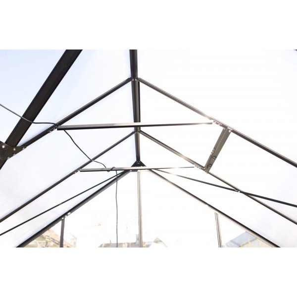 Drivhus Saturnus med herdet glass - 12,8 m