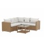 Loungegruppe Natur / Hvite puter 200x200 - Vamos