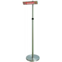 Terrassevarmer heve og senkbar - 1500W - Grå Terrassevarmer heve og senkbar - 1500W - Grå