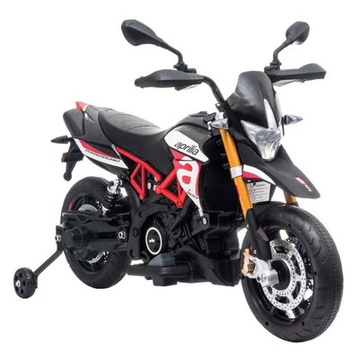Elektrisk Aprilia motorsykkel for barn (DOLD I NO)