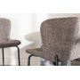 Modesto spisestol - Brun boucle