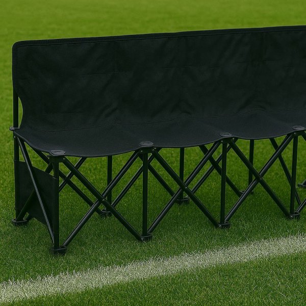 Sammenleggbar campingbenk - plass til 6 personer Sammenleggbar campingbenk - plass til 6 personer