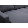 Sovesofa U-formet mørkegrå - Dream Sovesofa U-formet mørkegrå - Dream