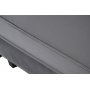Sofa 250 cm bred m�rkegr� fl�yel 114 cm dyp