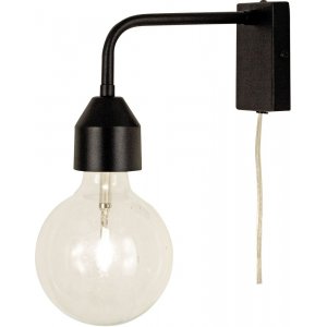 Vegglampe - Svart