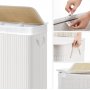 Carolin skittentøyskurv 150 l - Hvit Carolin skittentøyskurv 150 l - Hvit