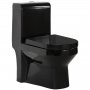 Gulvst�ende toalett | Svart