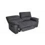 2-seters lenestolsofa ekstra bred i gr�tt - 197 cm