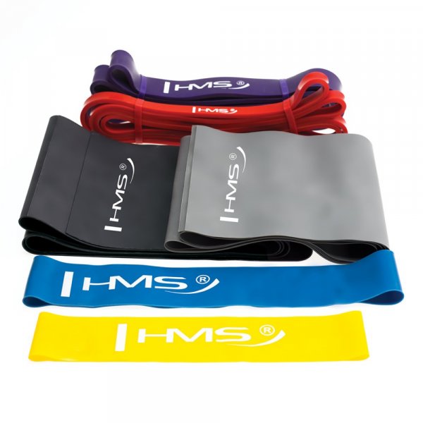 Motstandsbånd mix-sett (6 forskjellige varianter) Motstandsbånd mix-sett (6 forskjellige varianter)