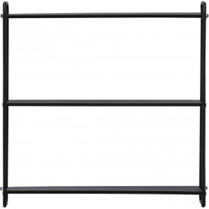 Lyon vegghylle 63 x 62 cm - Sort Lyon vegghylle 63 x 62 cm - Sort