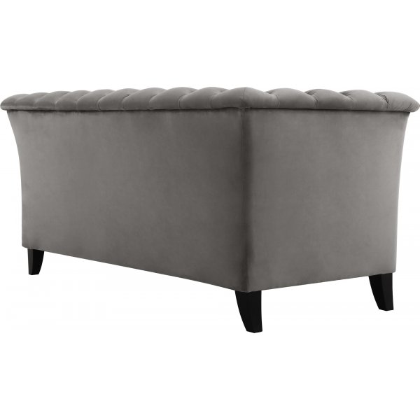 Sofa 2-seter chesterfield grå - Henry Sofa 2-seter chesterfield grå - Henry