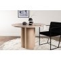 Spisebord rundt 110 cm hvitvasket - Olivia Spisebord rundt 110 cm hvitvasket - Olivia