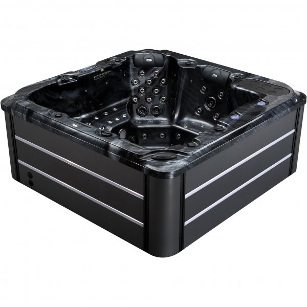 Badestamp Vivid Dreams WiFi - 5-6 personer - Svart utgave Badestamp Vivid Dreams WiFi - 5-6 personer - Svart utgave