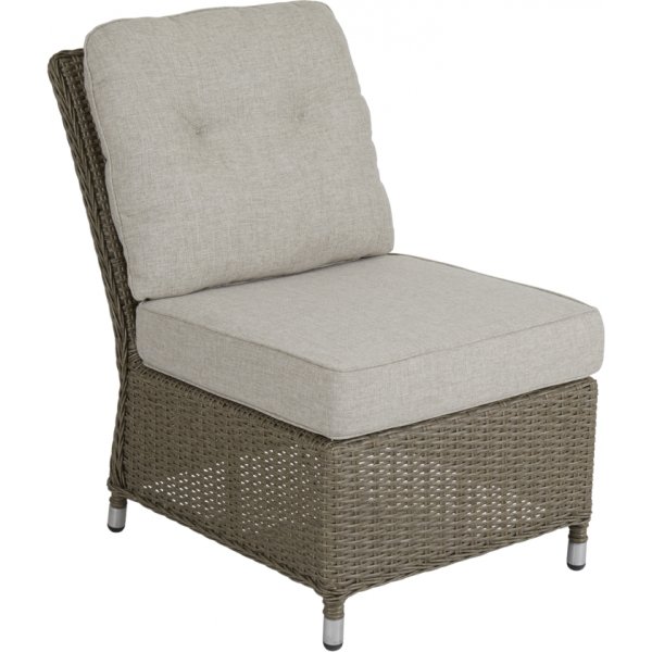 Baskemölle utendørs sofagruppe; Hjørnesofa med bord i naturrotting Baskemölle utendørs sofagruppe; Hjørnesofa med bord i naturrotting