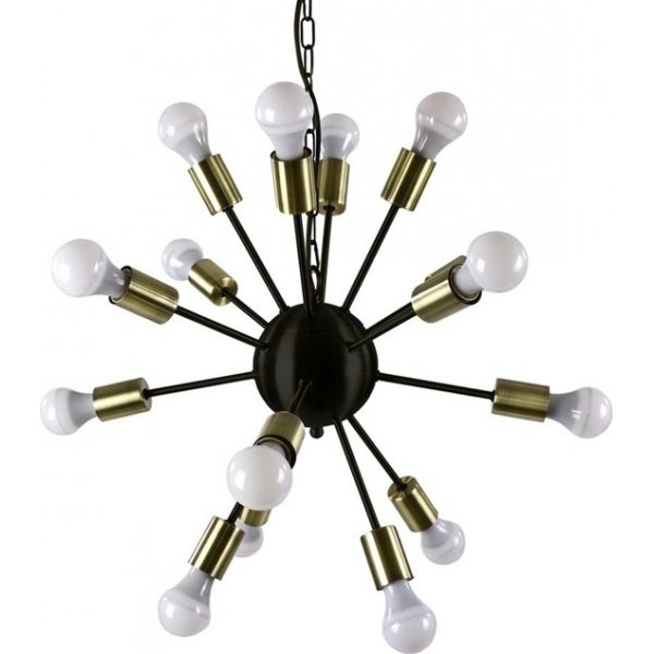 Taklampe Svart / Messing Taklampe Svart / Messing