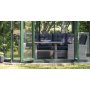 Orlando utembelgruppe med hy rygg (justerbar) - Gr kunstrotting