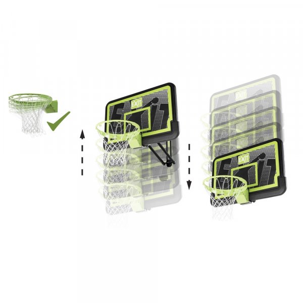 Basketkurv Galaxy med utstående veggmontering - Dunkbar (PP) Basketkurv Galaxy med utstående veggmontering - Dunkbar (PP)