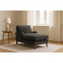 Sofa lenestol Howard Luxor - Gr� bredstripet kordfl�yel