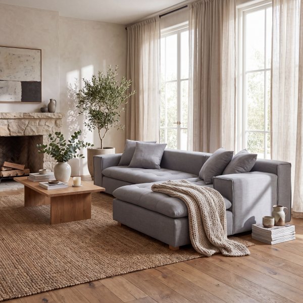 Sovesofa 251 cm Gr� - Sake