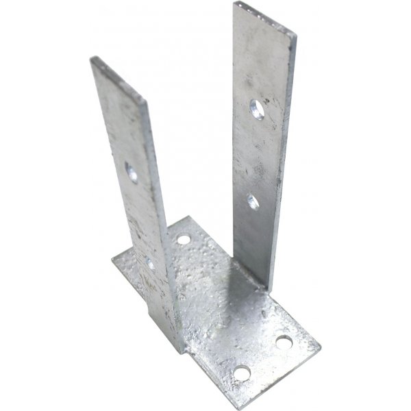 Stolpefot sidesttte 70x70 - Varmforsinket