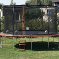 Kundebilde Trampoline med sikkerhetsnett - 425 cm