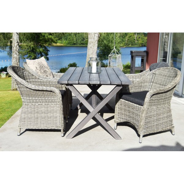 Scottsdale spisebord 150 cm - Grlasert