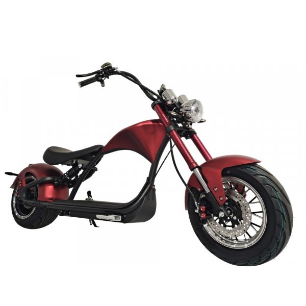 Elscooter Båge - Rød 2000W Elscooter Båge - Rød 2000W