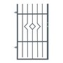 Gjerde Moderne 2 - Port (venstrehengt) 0,90 x 1,50 m