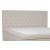 Sengegavl 180 cm - Beige