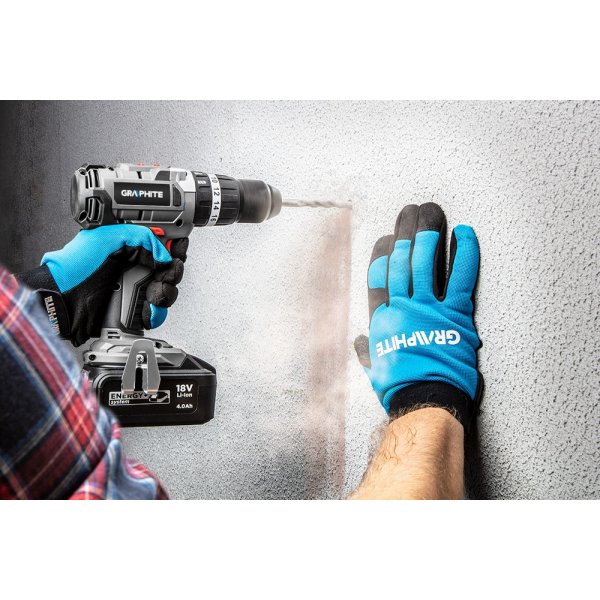 Bormaskin Energy+, 18V - med slag, børsteløs motor Bormaskin Energy+, 18V - med slag, børsteløs motor