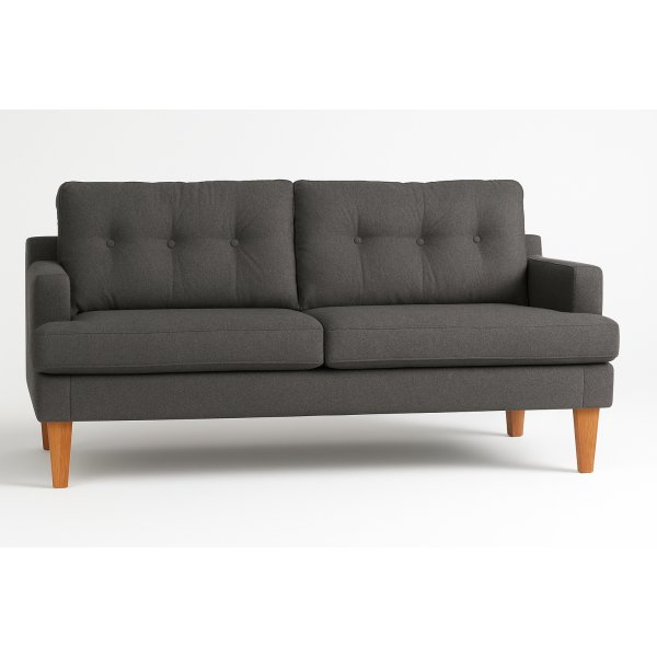 Space 2-seters sofa - M�rkegr�