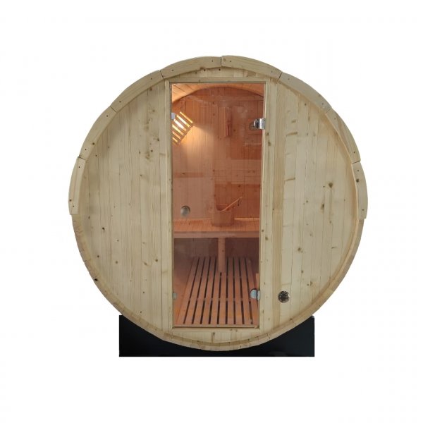 Badstue Arvidsjaur 2,9m - 2-3 personer | FSC-Granved | 6 kW